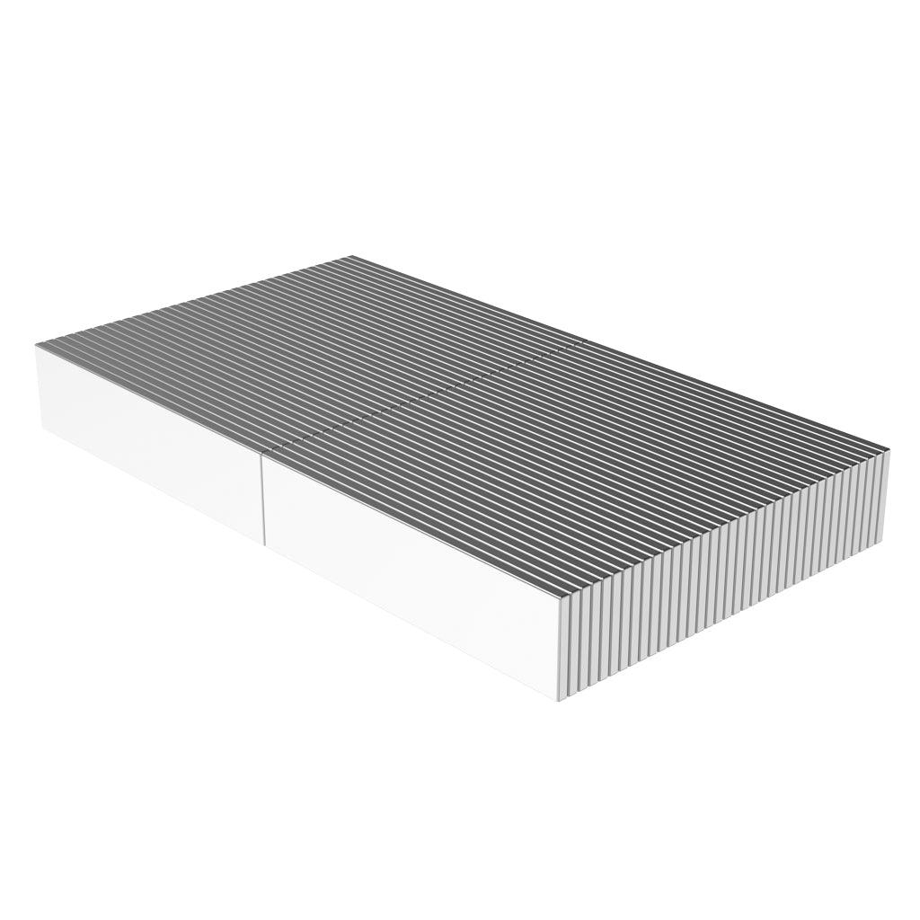 1 x 1/4 x 1/32 Inch Neodymium Rare Earth Bar Magnets N42 (72 Pack
