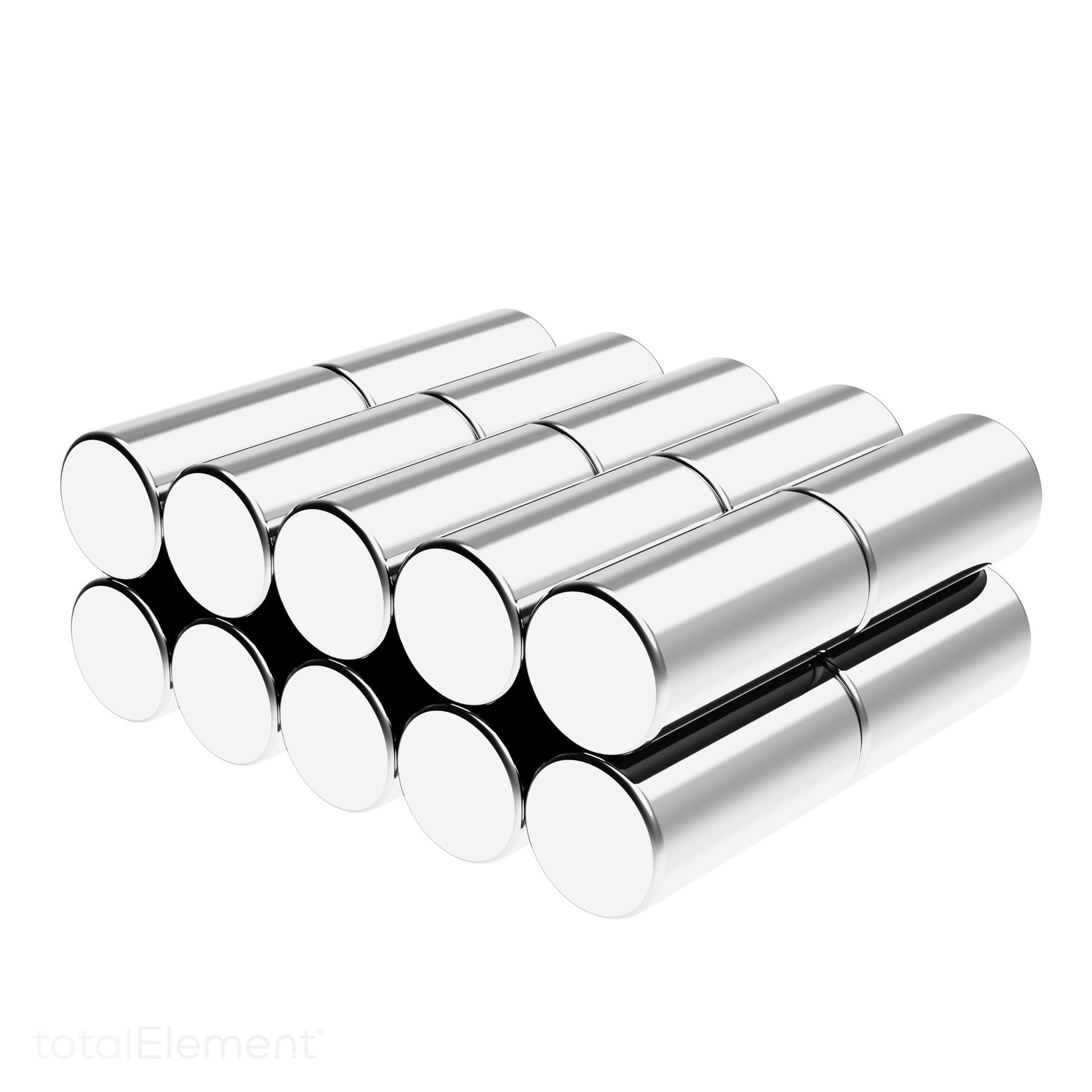 1/4 x 1/2 Inch Diametrically Magnetized Neodymium Rare Earth