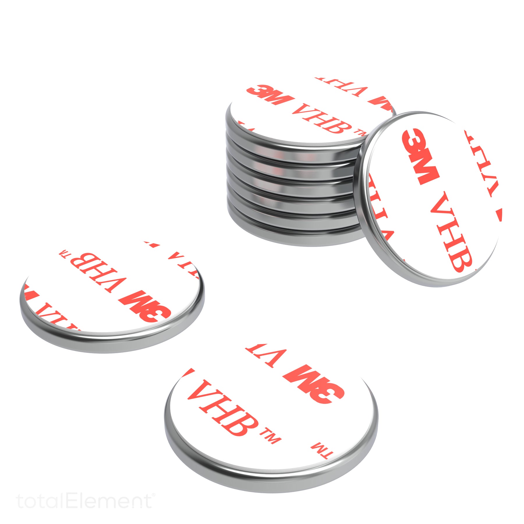 Stainless Steel 304 Round Disc Blanks - 6-80mm Diameter, 1-5mm Thick