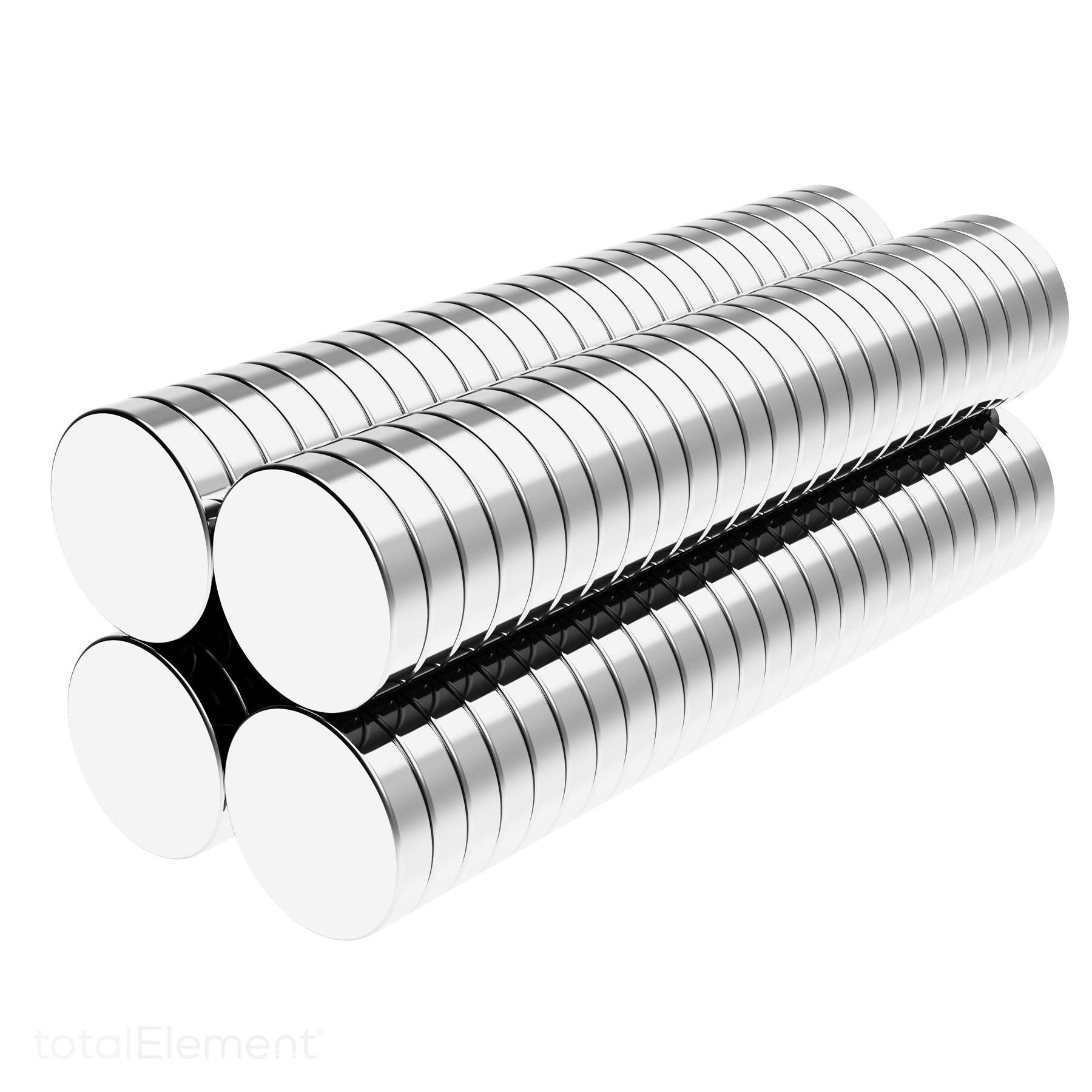 5/16 x 1/16 Inch Neodymium Rare Earth Disc Magnets N52 (100 Pack