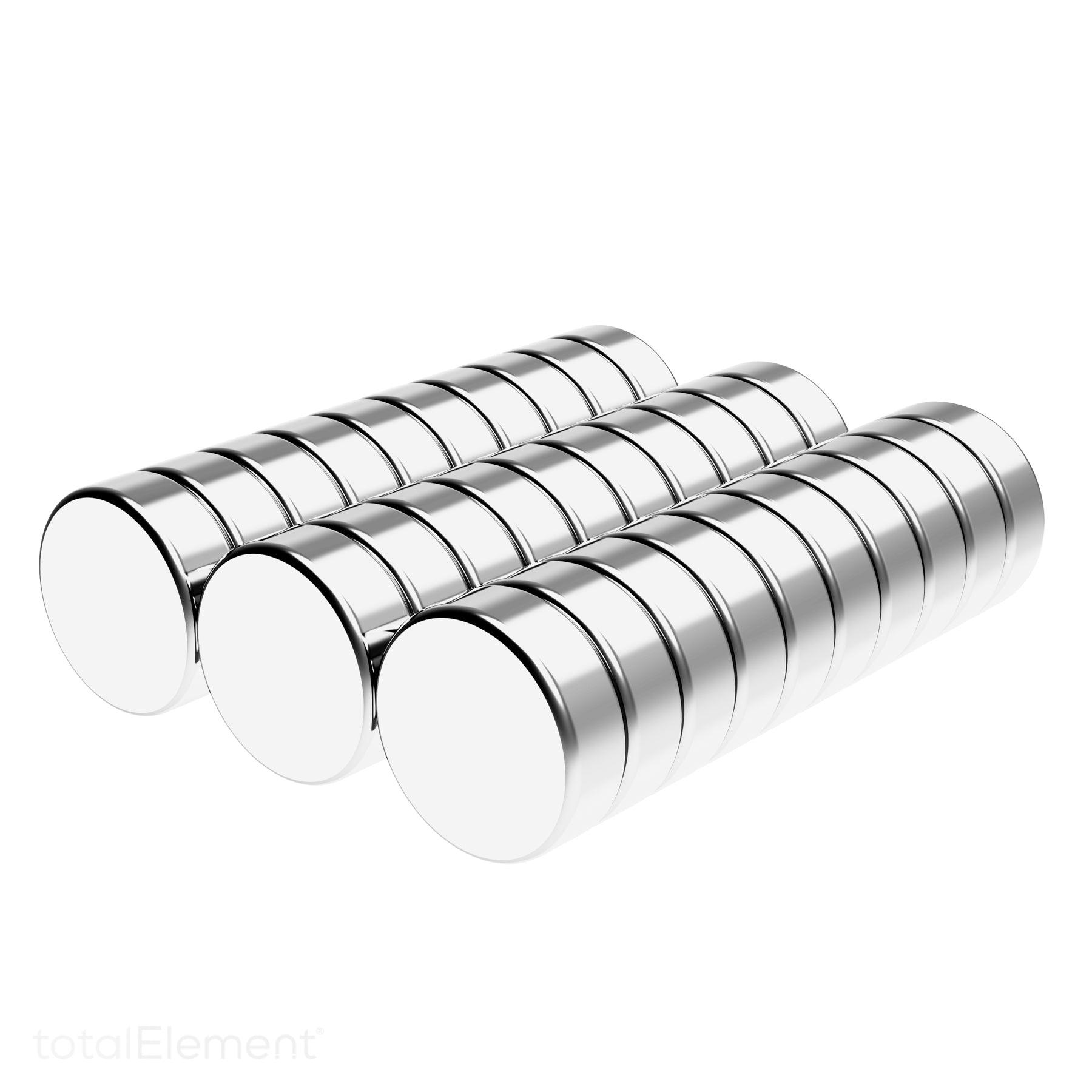 3/8 x 1/8 inch Neodymium Disc Magnets (30 Pack) for Sale | totalElement