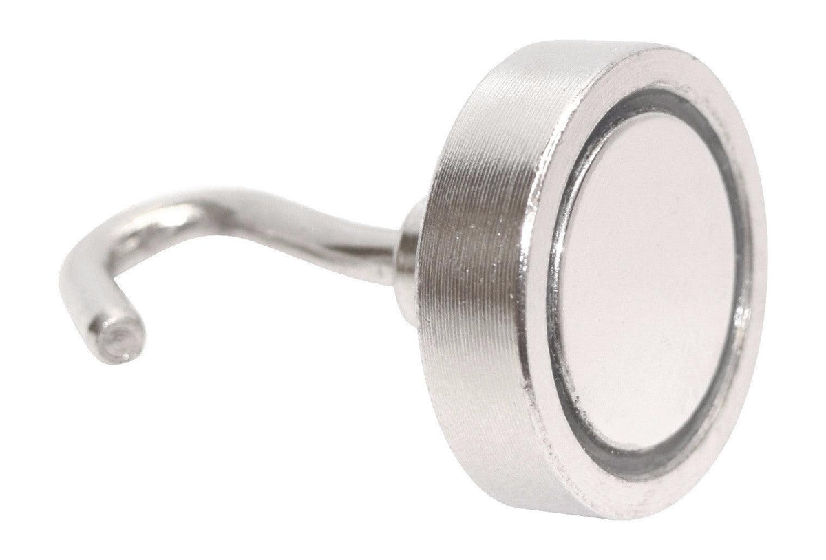 4X Magnetic Hooks 20mm 9kg | Rare Earth Hook Magnet DIY Hang Lights Caravan - Foto 5