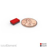 3/8 x 1/4 x 1/8 Inch Neodymium Rare Earth Block Magnets N42 (50 Pack) - totalElement