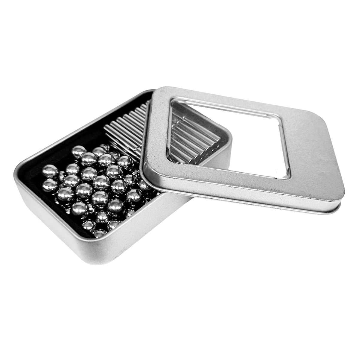 Magnetic Rod and Steel Ball Set 126pcs totalElement