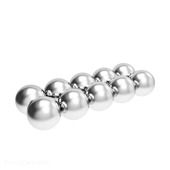 3/8 Inch Neodymium Rare Earth Sphere Magnets N42 (10 Pack) - totalElement