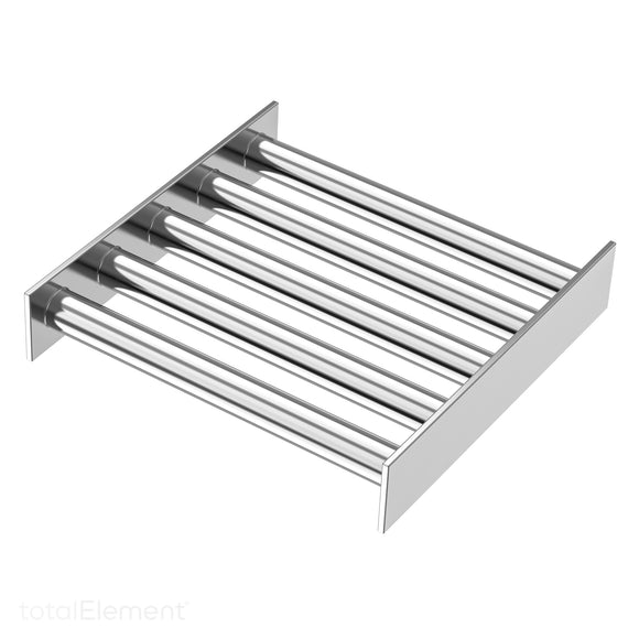 10 Inch Neodymium Grate Magnet, Square Food Grade Stainless Steel Magnetic Separator - totalElement