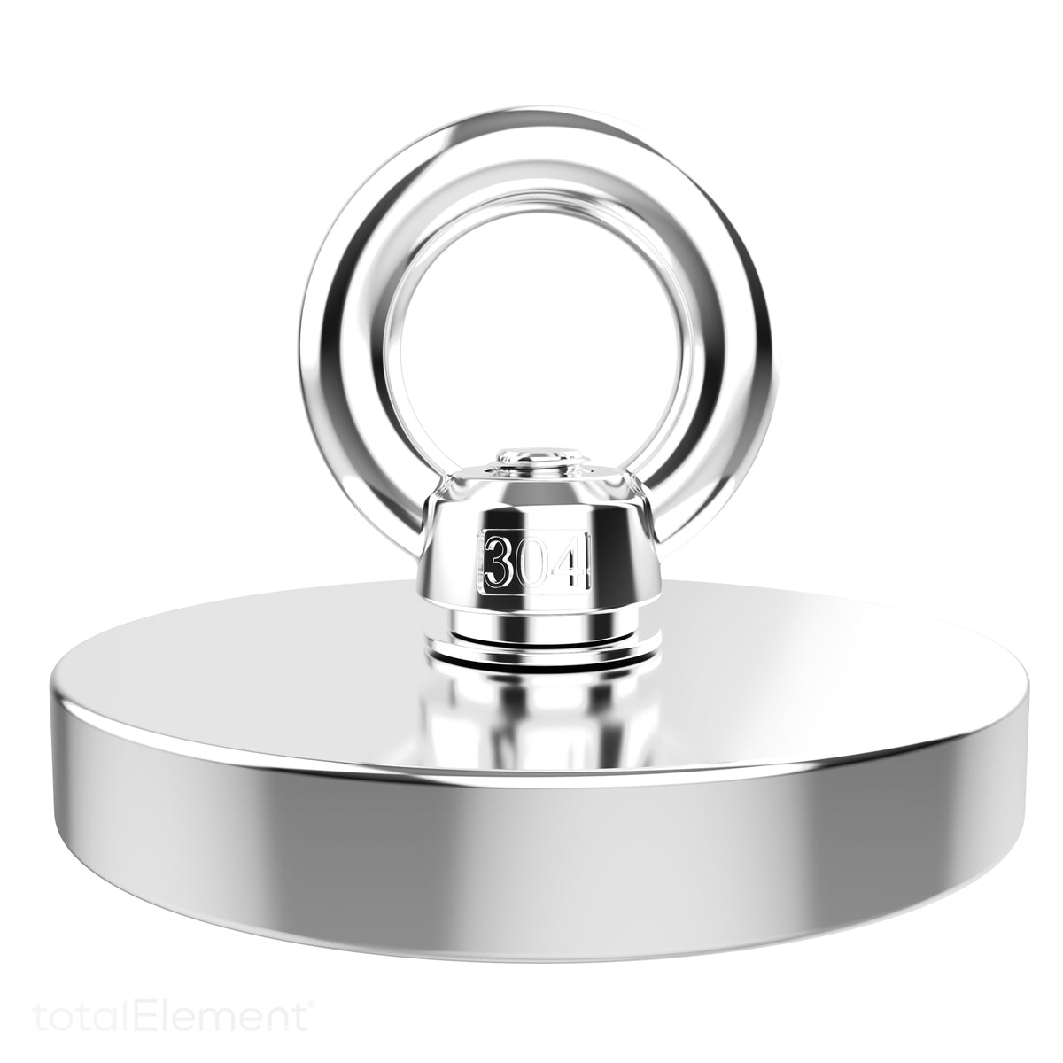 1,100lb Monster Neodymium Rare Earth Fishing Magnet Kit with 65ft Rope ...