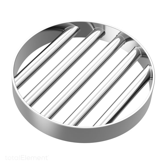 12 Inch Neodymium Grate Magnet, Round Food Grade Stainless Steel Magnetic Separator - totalElement