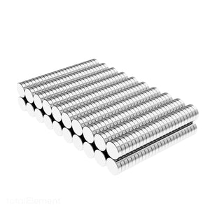 1/8 x 1/32 Inch Mini Neodymium Rare Earth Disc Magnets N52 (500 Pack) - totalElement