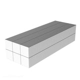 3/16 x 3/16 x 1/32 Inch Neodymium Rare Earth Block Magnets N52 (300 Pack) - totalElement