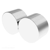 3/4 x 1/32 Inch Thin Neodymium Rare Earth Disc Magnets N52 (32 Pack) - totalElement