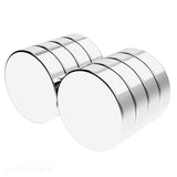 3/4 x 3/16 Inch Powerful Neodymium Rare Earth Disc Magnets N42 (8 Pack) - totalElement