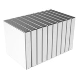 3/4 x 3/4 x 1/8 Inch Neodymium Rare Earth Large Block Magnets N42 (10 Pack) - totalElement