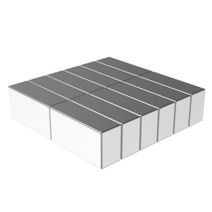 3/4 x 3/8 x 1/4 Inch Strong Neodymium Rare Earth Block Magnets N52 (12 Pack) - totalElement