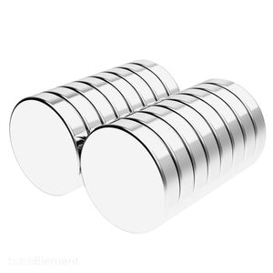 5/8 x 1/8 Inch Neodymium Rare Earth Disc Magnets N52 (16 Pack) - totalElement