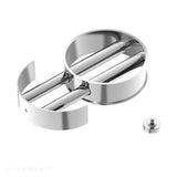 6 Inch Round Food Grade Neodymium Magnetic Grate Magnet Separator with Easy Clean Removable Magnets