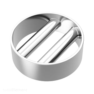 6 Inch Neodymium Magnetic Rod Filter, Round Food Grade Stainless Steel Magnetic Separator