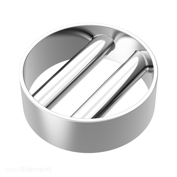 6 Inch Neodymium Grate Magnet, Round Food Grade Stainless Steel Magnetic Separator - totalElement