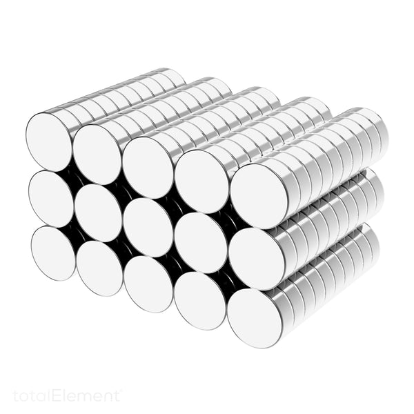6 x 2 mm Neodymium Rare Earth Permanent Disc Magnets N42 (150 Pack) for ...