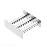 6 Inch Food Grade Neodymium Magnetic Grate Magnet Separator with Easy Clean Removable Magnets