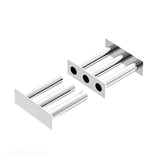 6 Inch Food Grade Neodymium Magnetic Grate Magnet Separator with Easy Clean Removable Magnets