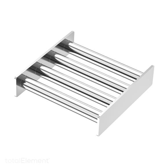 8 Inch Neodymium Grate Magnet, Square Food Grade Stainless Steel Magnetic Separator - totalElement