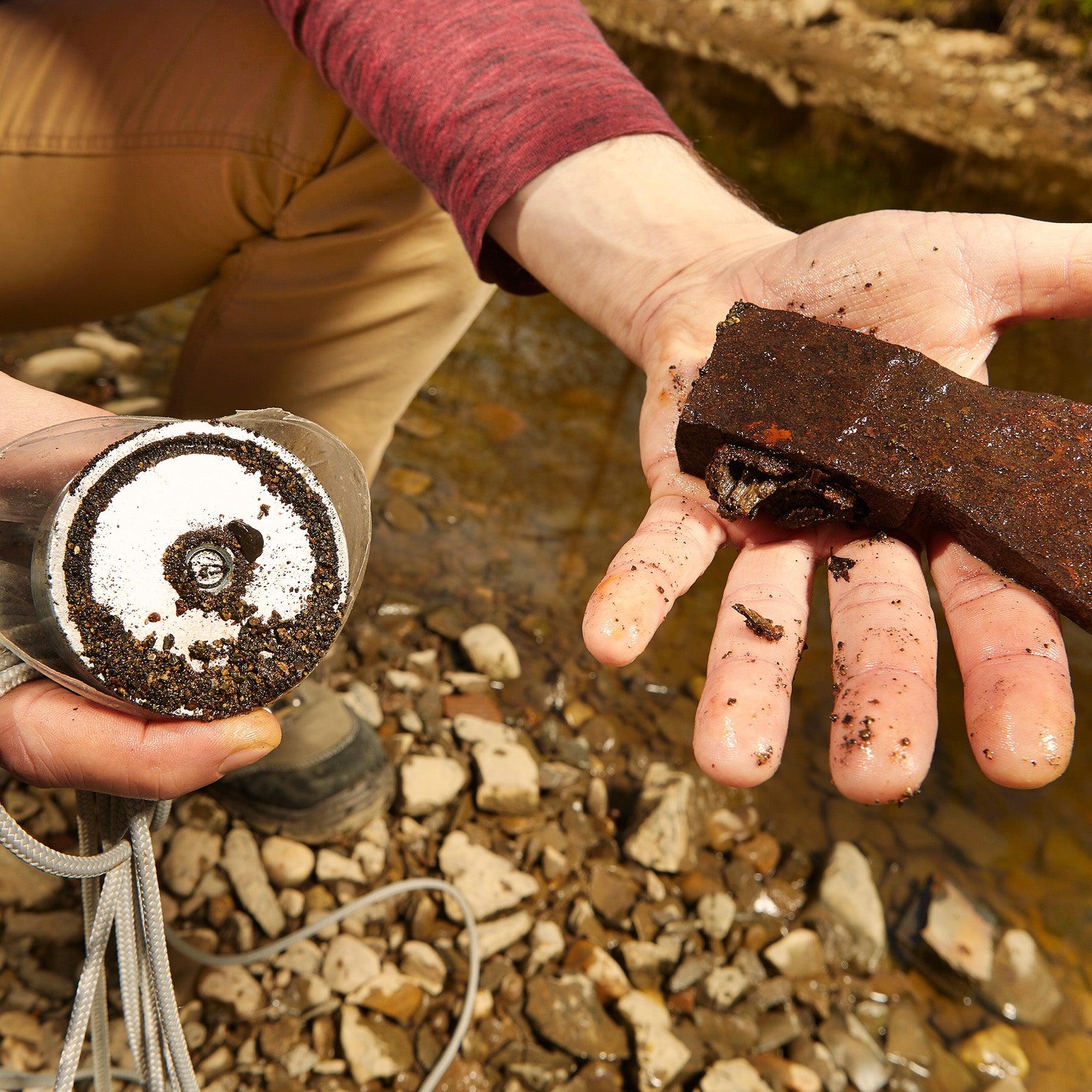 800lb Powerful Neodymium Rare Earth Fishing Magnet Kit with 65ft Rope ...