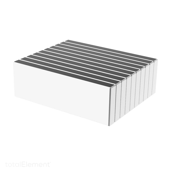 1.5 x 1/2 x 1/8 Inch Powerful Neodymium Rare Earth Bar Magnets N42 (10 Pack)