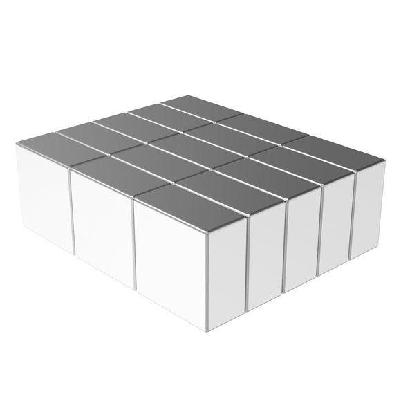 1/2 x 1/2 x 1/4 Inch Strong Neodymium Rare Earth Block Magnets N42 (15 Pack) - totalElement
