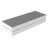 3/4 x 3/16 x 1/16 Inch Neodymium Rare Earth Block Magnets N52 (65 Pack) - totalElement