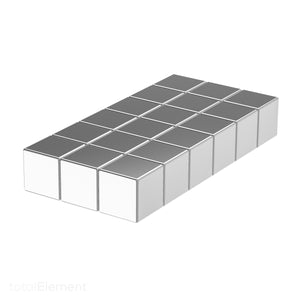 3/8 Inch Neodymium Rare Earth Cube Magnets N42 (18 Pack)
