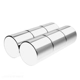 1/2 x 1/2 Inch Strong Neodymium Rare Earth Cylinder Magnets N52 (6 Pack) - totalElement