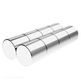 1/2 x 1/2 Inch Strong Neodymium Rare Earth Cylinder Magnets N42 (8 Pack) - totalElement