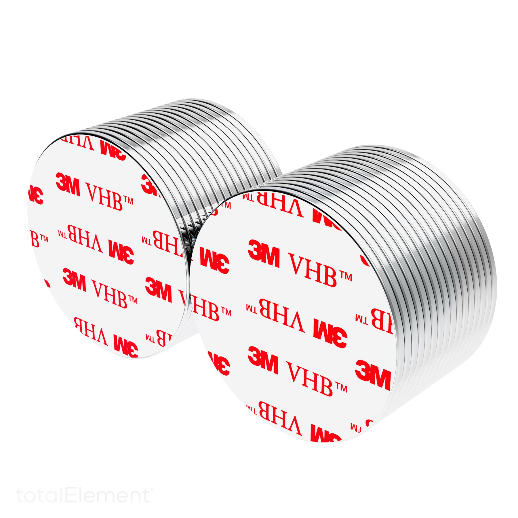 1' x 4' 60 Mil Magnetic Adhesive Strips - 10 Pack - Thick Magnet