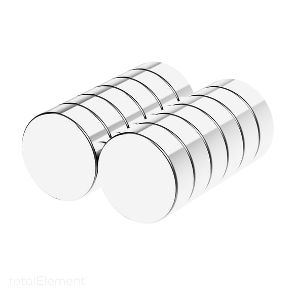 3/4 x 1/4 Inch Neodymium Rare Earth Disc Magnets N35 (12 Pack)