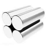 3/8 x 1 Inch Strong Neodymium Rare Earth Cylinder/Rod Magnets N52 (4 Pack) - totalElement