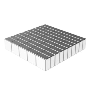 1/4 x 1/4 x 1/8 Inch Neodymium Rare Earth Block Magnets N48 (50 Pack) - totalElement