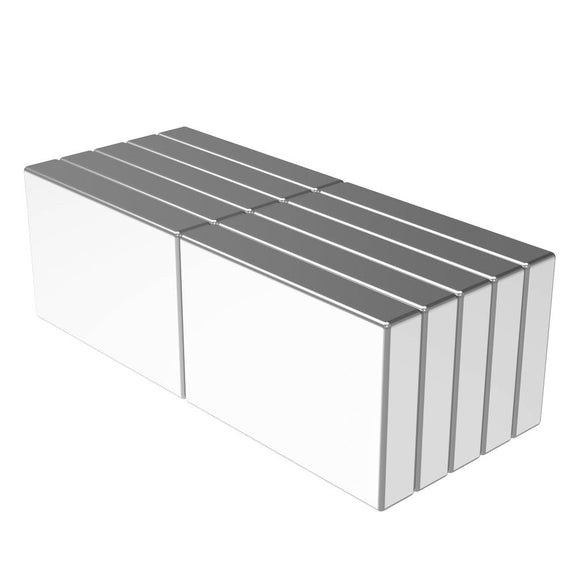 3/4 x 1/2 x 1/8 Inch Neodymium Rare Earth Block Magnets N48 (10 Pack) - totalElement