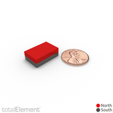 3/4 x 1/2 x 1/4 Inch Neodymium Rare Earth Block Magnets N42 (10 Pack) - totalElement