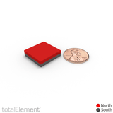 3/4 x 3/4 x 3/16 Inch Powerful Neodymium Rare Earth Block Magnets N42 (6 Pack) - totalElement