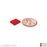 3/8 x 3/8 x 1/16 Inch Neodymium Rare Earth Block Magnets N48 (50 Pack) - totalElement