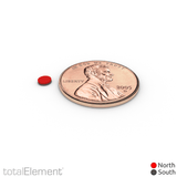 1/8 x 1/32 Inch Mini Neodymium Rare Earth Disc Magnets N52 (500 Pack) - totalElement