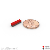 1/2 x 1/8 x 1/8 Inch Neodymium Rare Earth Bar Magnets N48 (50 Pack) - totalElement