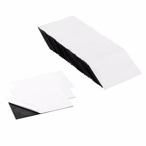 3.5 x 2 Inch Business Card Strong Flexible Self-Adhesive Magnetic Sheets Peel & Stick Refrigerator Magnet Sheets (100 Pieces) - totalElement